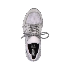 Rieker Antistress Damen Slipper Schlupfschuh Outdoor TEX- Membran grau S13 M9650-40