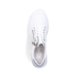 Rieker Antistress Damen Sneaker Keilabsatz weiß S13 N8321-80