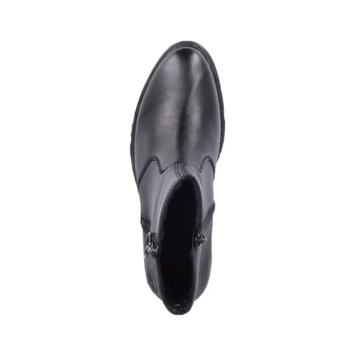 Rieker Antistress Damen Stiefelette Leder komfortweite schwarz S23  70150-00