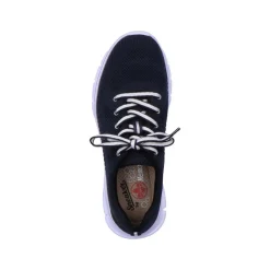 Rieker Antistress Damen Sneaker Sportschuh Wechselfußbett blau S13 54022-14