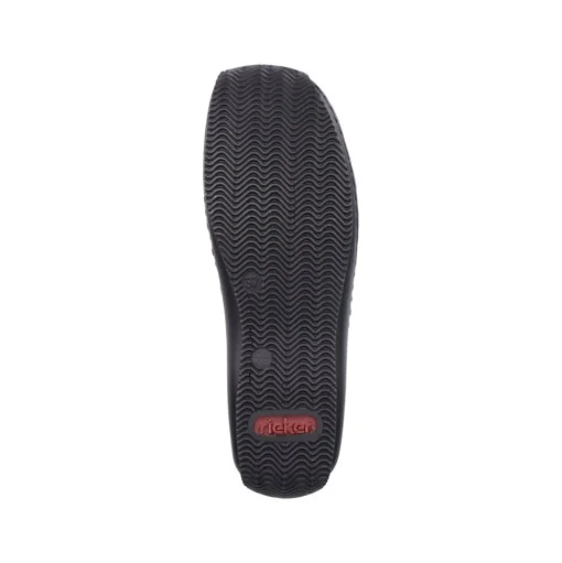 Rieker Antistress Damen Slipper Schlupfschuh Leder schwarz S22  L1752-00