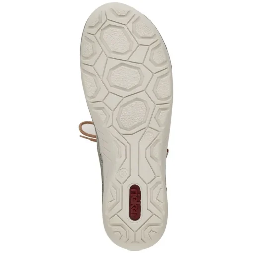 Rieker Antistress Damen Schnürschuh grün S12   52528-52
