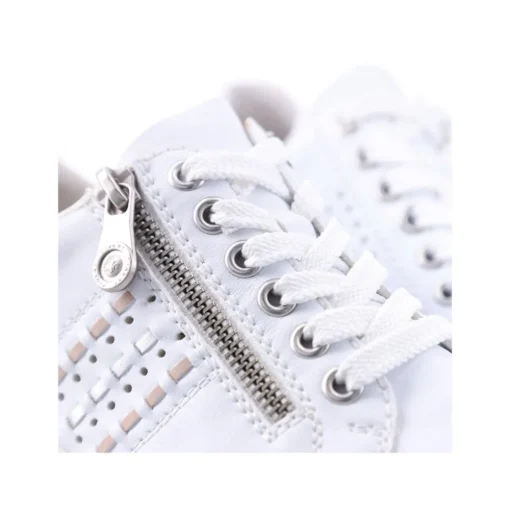 Rieker Antistress Damen Sneaker Keilabsatz weiß S13 N8321-80