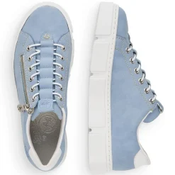 Rieker Antistress Damen Sneaker Plateausohle blau S13 N5952-10