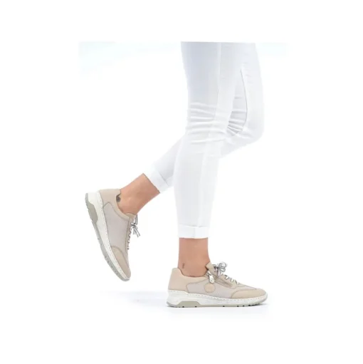 Rieker Antistress Damen Sneaker beige S12 M0030-62