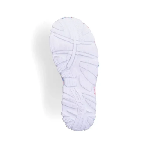 Rieker Antistress Damen Trekkingsandale ultraleicht  Gummibänder gelb S13 67898-68