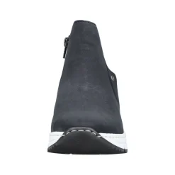 Rieker Antistress Damenboot Keilabsatz blau X6361-14