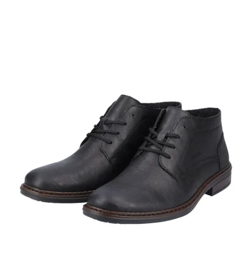 Rieker Antistress Herren Schnürstiefel Extraweite schwarz S23 17604-00