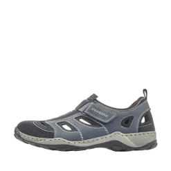 Rieker Antistress Herren Slipper Sneaker blau S12 08075-14