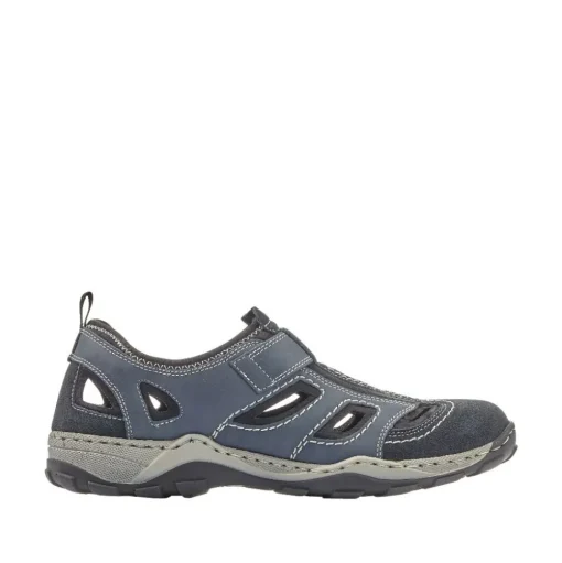 Rieker Antistress Herren Slipper Sneaker blau S12 08075-14