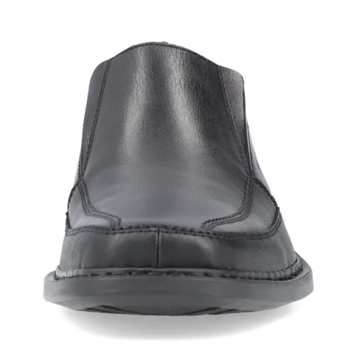 Rieker Antistress Herren Slipper elegant Leder Extraweite- H schwarz S13 B0873-00