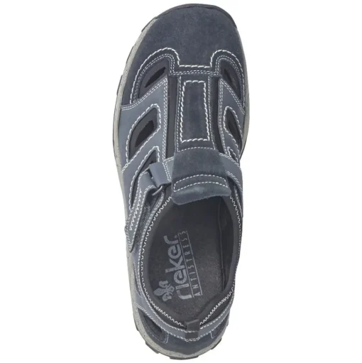 Rieker Antistress Herren Slipper Sneaker blau S12 08075-14