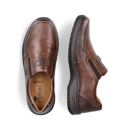 Rieker Antistress Herren Slipper braun 03354-26