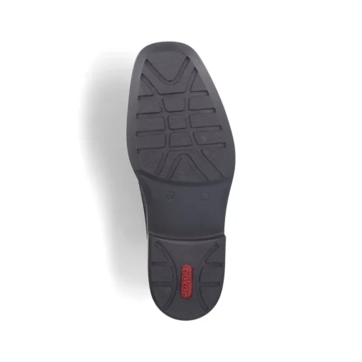 Rieker Antistress Herren Slipper elegant Leder Extraweite- H schwarz S13 B0873-00