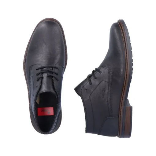 Rieker Antistress Herren Schnürstiefel Extraweite schwarz S23 17604-00