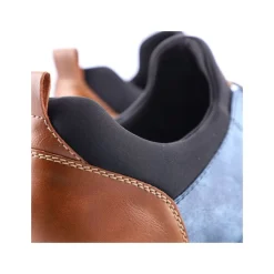 Rieker Antistress Herren Slipper Lochmuster blau S13 14450-14