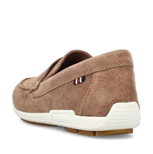 Rieker Antistress Slipper Rauleder beige S13 09050-64