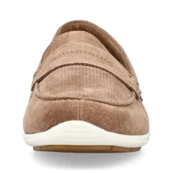Rieker Antistress Slipper Rauleder beige S13 09050-64