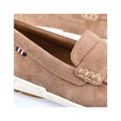 Rieker Antistress Slipper Rauleder beige S13 09050-64
