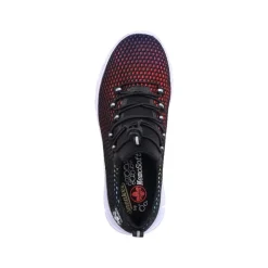 Rieker Antitress Damen Sneaker Schnellschnürung Slipper schwarz  54064-90