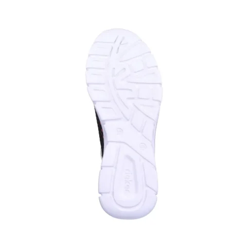 Rieker Antitress Damen Sneaker Schnellschnürung Slipper schwarz  54064-90