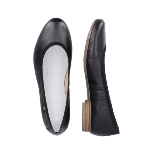 Rieker Ballerina schwarz S15 51994-01