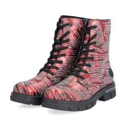 Rieker Biker Boots rot Z9120-35