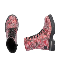 Rieker Biker Boots rot Z9120-35