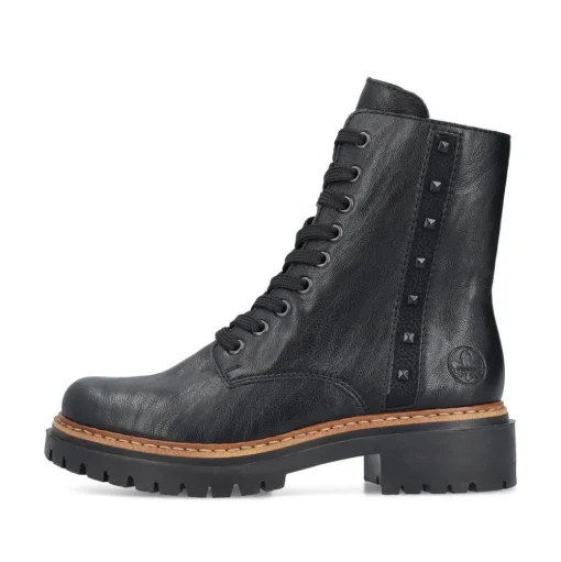 Rieker Biker Boots schwarz S24 72647-00