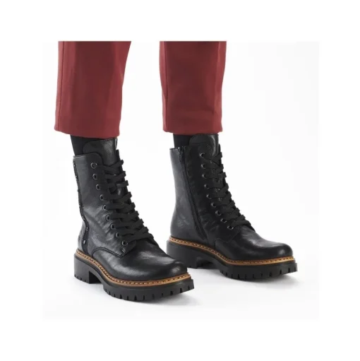 Rieker Biker Boots schwarz S24 72647-00