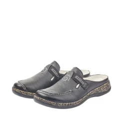Rieker Clogs Pantolette schwarz S15 46393-00