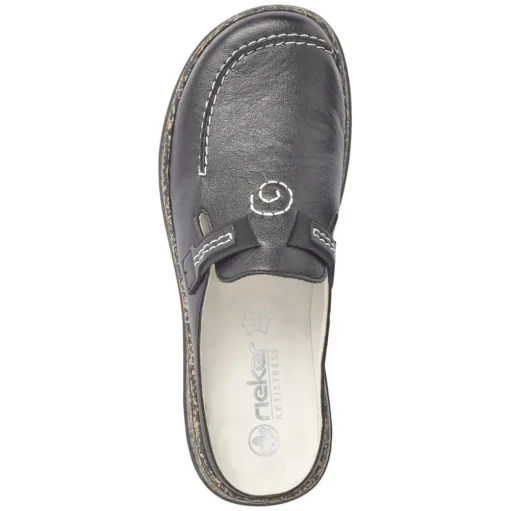 Rieker Clogs Pantolette schwarz S15 46393-00