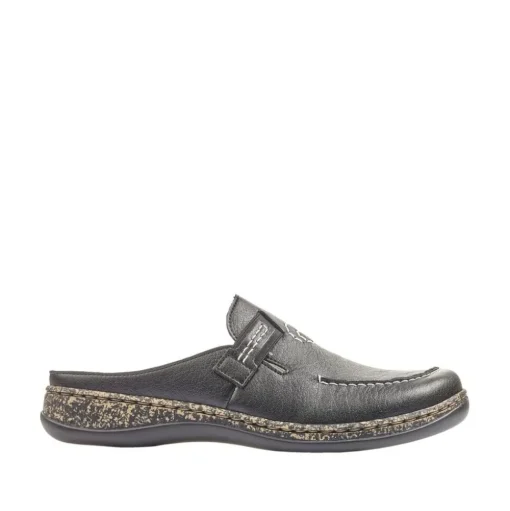 Rieker Clogs Pantolette schwarz S15 46393-00