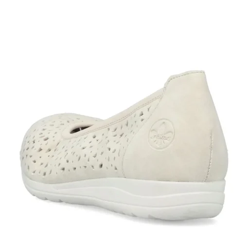 Rieker Damen Ballerinas helllbeige S13  L9365-60