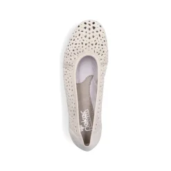 Rieker Damen Ballerinas helllbeige S13  L9365-60