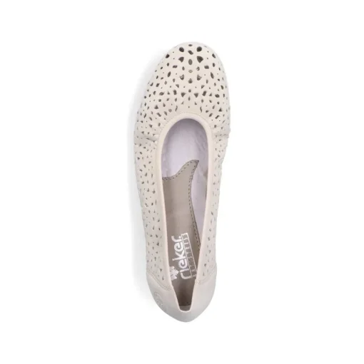 Rieker Damen Ballerinas helllbeige S13  L9365-60