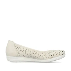 Rieker Damen Ballerinas helllbeige S13  L9365-60