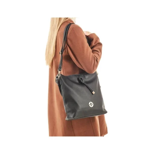 Rieker Damen Handtasche in schwarz S23 H1514-01
