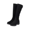 Rieker Damen Hochschaftstiefel mit Warmfutter in schwarz S23 76890-00