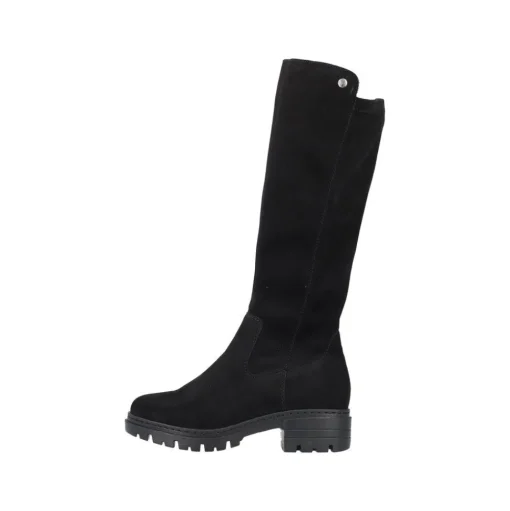 Rieker Damen Hochschaftstiefel mit Warmfutter in schwarz S23 76890-00