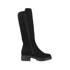 Rieker Damen Hochschaftstiefel mit Warmfutter in schwarz S23 76890-00
