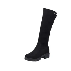 Rieker Damen Hochschaftstiefel mit Warmfutter in schwarz S23 76890-00