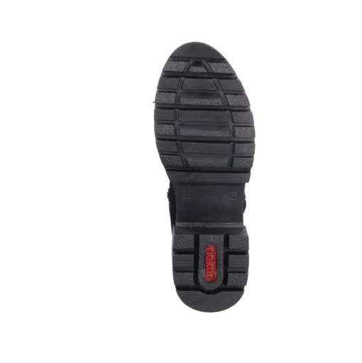 Rieker Damen Hochschaftstiefel mit Warmfutter in schwarz S23 76890-00