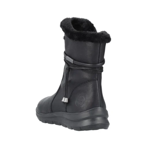 Rieker Damen Kurzstiefel Wechselfußbett, TEX-Membran schwarz S23 Z0070-00