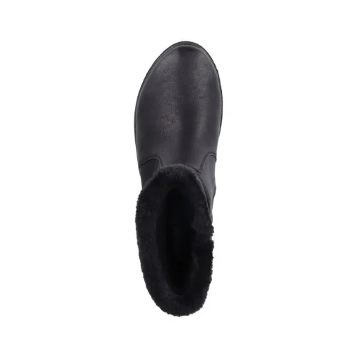 Rieker Damen Kurzstiefel Wechselfußbett, TEX-Membran schwarz S23 Z0070-00