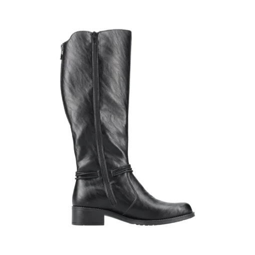 Rieker Damen Langschaftstiefel Vario-Schaft schwarz S23 Z7361-00