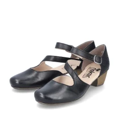 Rieker Damen Pumps glanzschwarz  S13  41780-00
