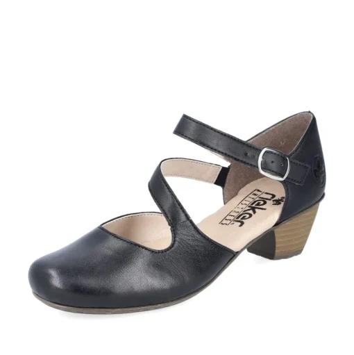 Rieker Damen Pumps glanzschwarz  S13  41780-00