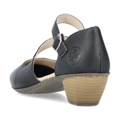 Rieker Damen Pumps glanzschwarz  S13  41780-00