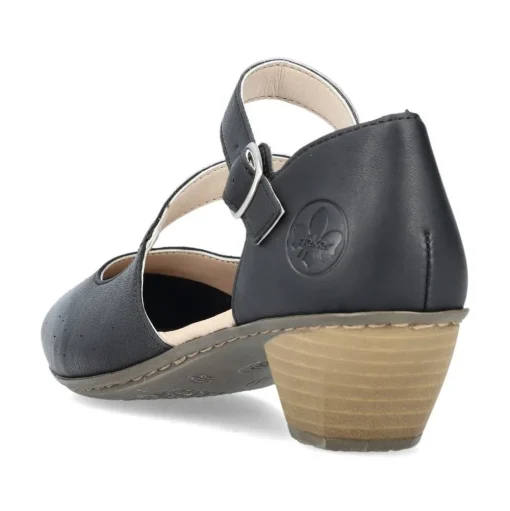 Rieker Damen Pumps glanzschwarz  S13  41780-00